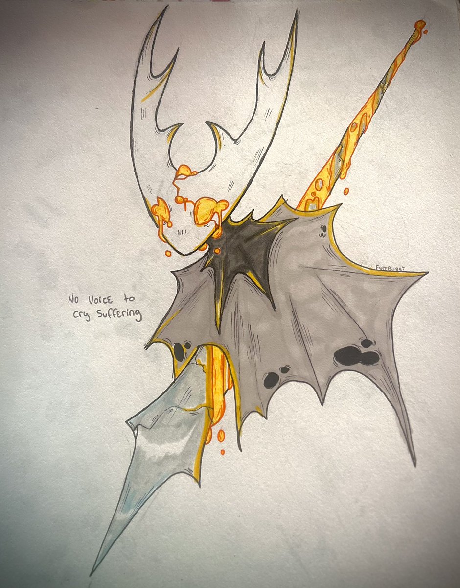 Fyrebuggi's tweet photo. #hollowknight #hollowknightfanart #art #drawing https://t.co/v0C4g9UMI2
