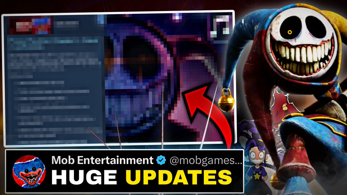 ItsLightnings's tweet photo. 🚨NEW #PoppyPlaytime Video OUT!🚨

HUGE Chapter 5 Update + Major Fixes, Unreleased Art &amp; NEW Official Music Video... [NEWS]

Video Linked Below 👇 &amp; Below My Bio!👀

#MobPartnersinCrime #NEWS #Poppy5 #PoppyPlaytimeChapter5 #wrongsideout #PoppyPlaytime5 #MusicVideo #Update #Art https://t.co/OWM7DwcS1w