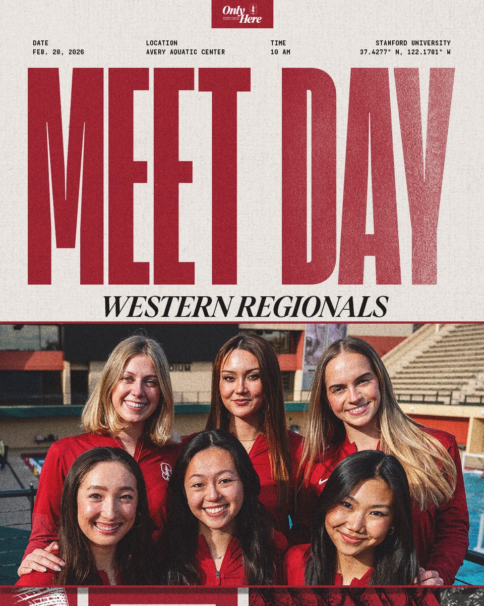 Celebrating our seniors today!  

Final competition before Nationals next month.  

▶️ stanford.io/4aHIeMN 

#GoStanford