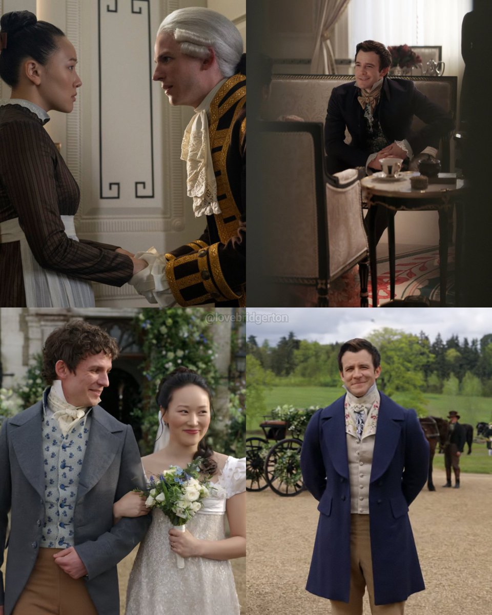 lovebridgerton's tweet photo. Alfie tentando levar Sophie ao Benedict e depois literalmente levando até ele que escolha perfeita https://t.co/8MgiSDHiqi