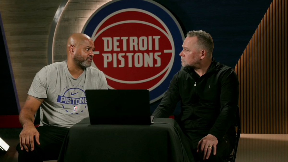 "Our defense is our strength. But how does our strength make our offense even better?"
Mike Malone sat down with Pistons head coach J.B. Bickerstaff to break down some film 🎥
Go all-access and watch Cavs-Pistons at 7 PM ET on ESPN and the ESPN App 🍿