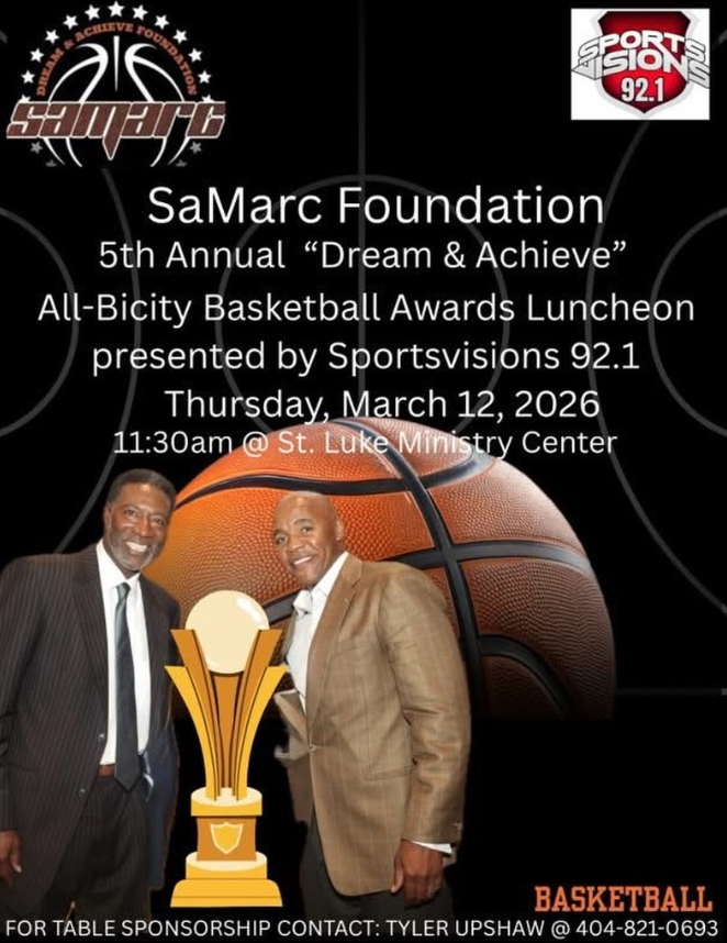 SamarcFDN's tweet photo. Sponsor a table at the SaMarc Luncheon!

$350 Includes:
8 seats
Lunch Included
Logo on official camp shirt

Deadline: March 10th
Limited tables available! https://t.co/1edNKHwxCx