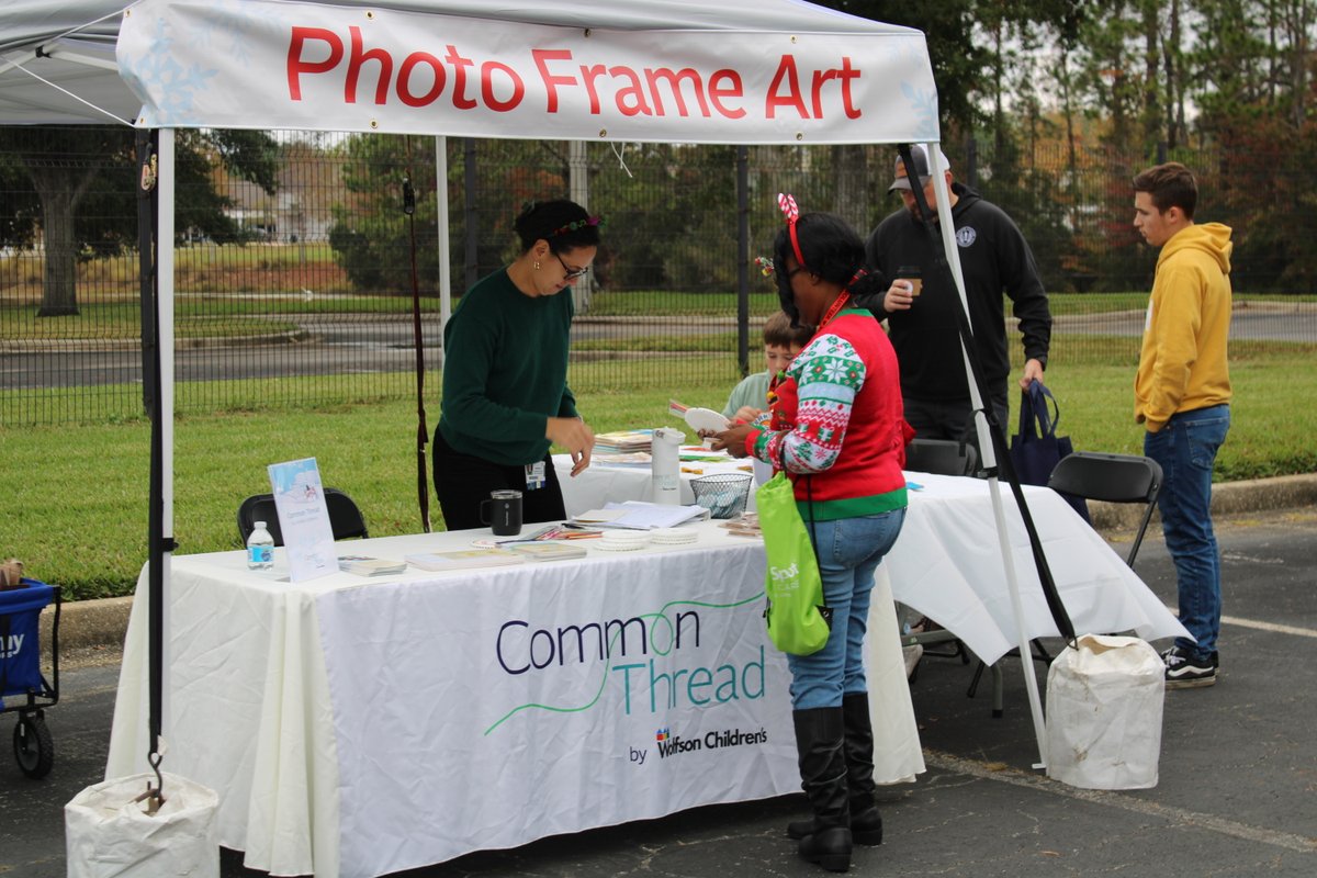 WolfsonChildren's tweet photo. SPOTTED! 👀 #CommonThread has been out and about — and we’re just getting started.

From connecting with students at local schools to meeting families at The Wolfson Children's Challenge and Winter Wonderland at #BaptistClay, Common Thread is weaving youth mental health awareness into everyday moments across our community. ❄✨

So… what is Common Thread?
It’s a Wolfson Children’s program focused on making youth mental health conversations normal, approachable and stigma-free — for kids, teens and the adults who care for them.

And it’s not just awareness. It’s action. 💙

Parents, caregivers, teachers and community members can:

• Take Youth Mental Health First Aid Training to learn how to recognize signs of struggle and respond with confidence
• Access free tools, guides and conversation starters for kids of all ages
• Get connected to local mental health resources when support is needed
• Sign up for a quarterly newsletter with practical tips delivered straight to your inbox
• Register for our Virtual Workshop for Parents Raising Children in a Digital Age to keep your kids safe online 

Because showing up for kids starts with knowing how.

Learn more 👉 https://t.co/gNhkVHnt78