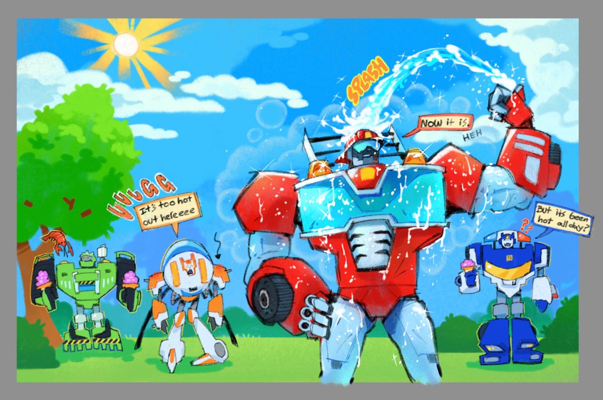 Put some water on that fire
#rescuebots #transformers