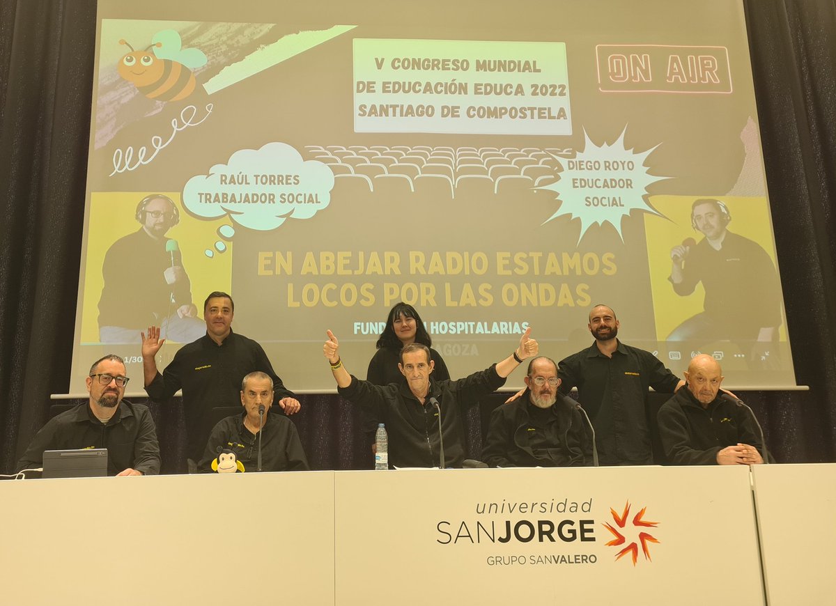 AbejarRadio's tweet photo. PROGRAMA ESPECIAL EN @_usj_
DISPONIBLE AQUÍ 👇 👇
@f_hospitalarias @FHVoluntarZgz
@estigma0zgz
https://t.co/TEbMaPWBEs https://t.co/QbjYxjlpY7