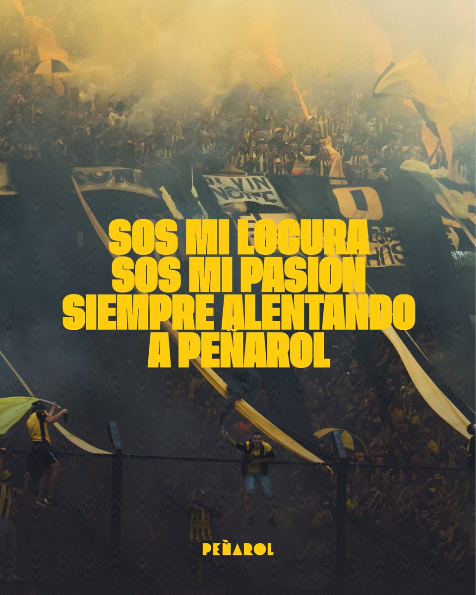 SIEMPRE ALENTANDO A PEÑAROOOOOL 💛🖤