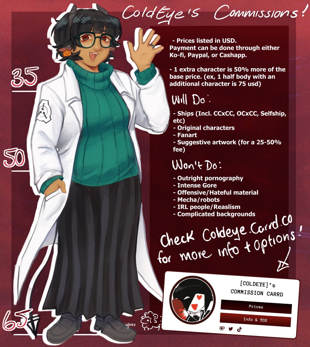 ♥️👁️ (comms open) tweet media