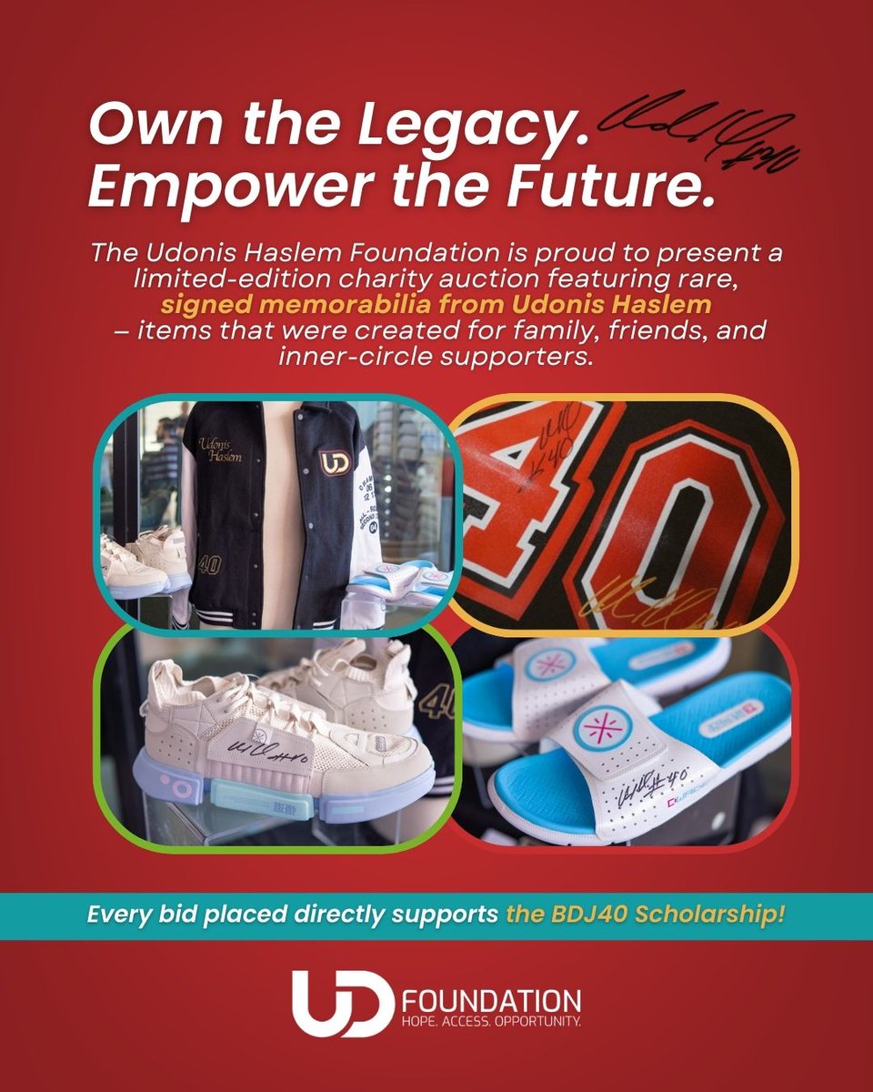 Udonis Haslem Foundation tweet media