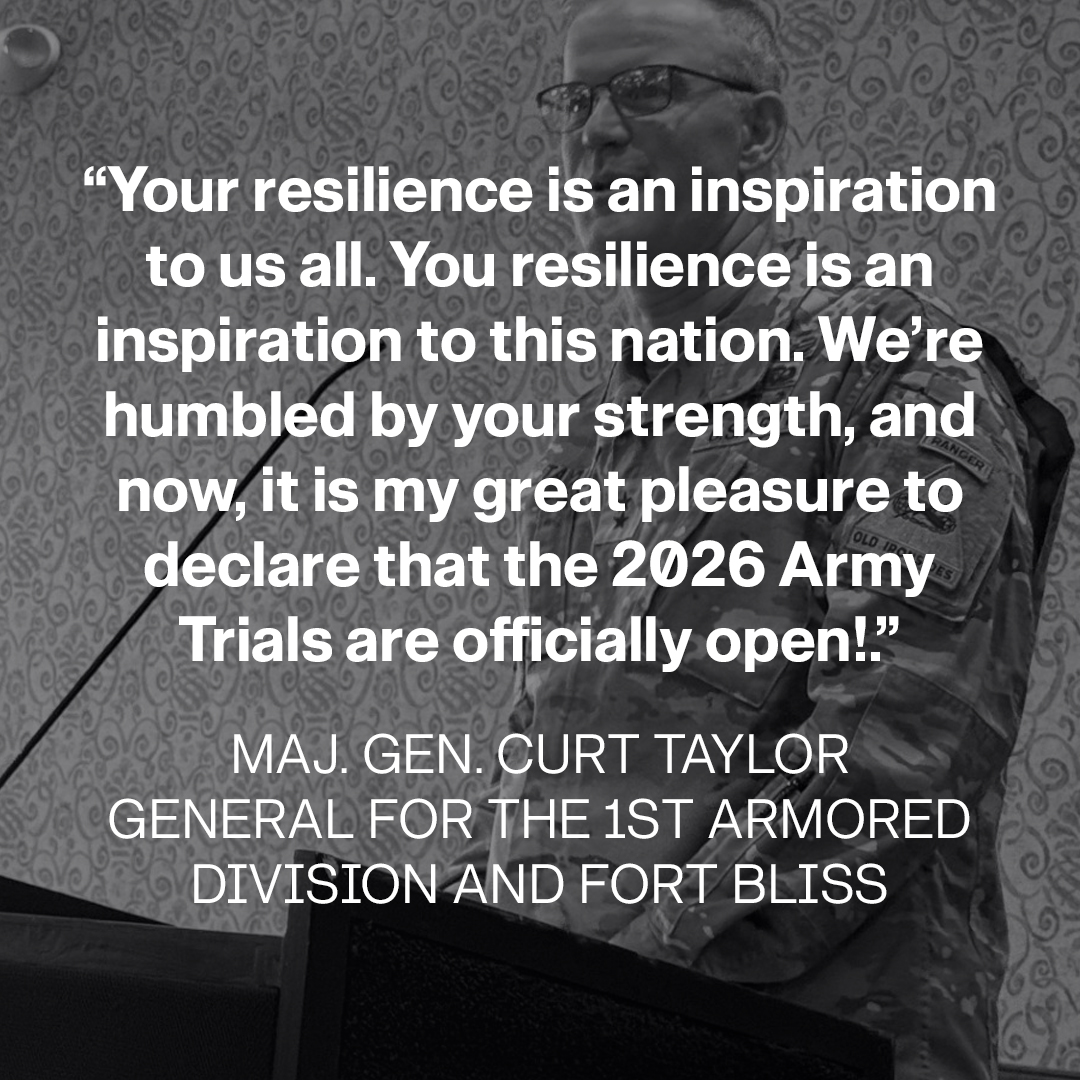 1stArmoredDiv's tweet photo. Army Trials kicked off here at Fort Bliss. Good luck to all the athletes as they compete! https://t.co/AZlYLliTZA