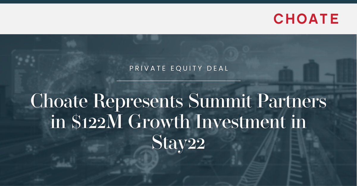 Choate LLP tweet media