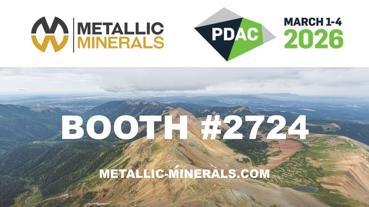 Metallic Minerals tweet media