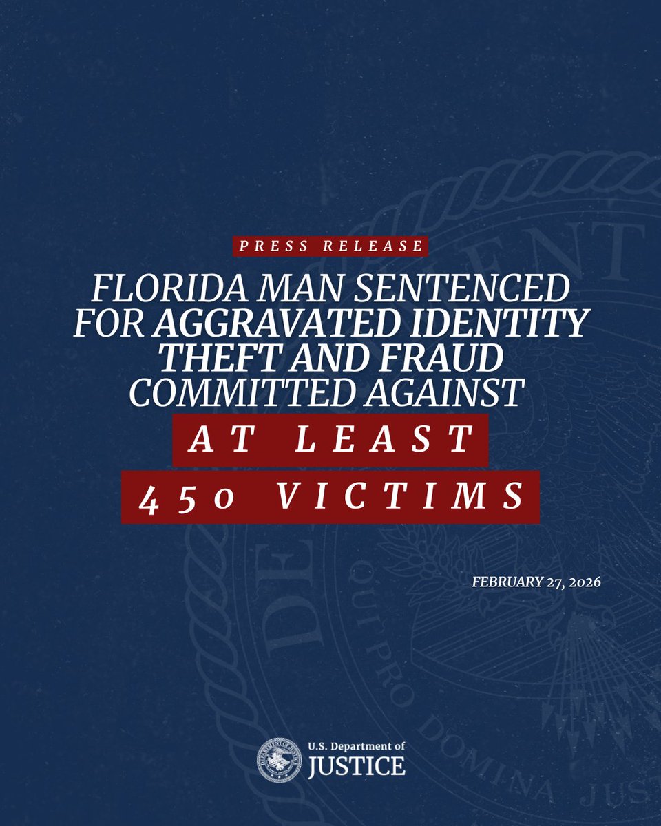 Criminal Division tweet media