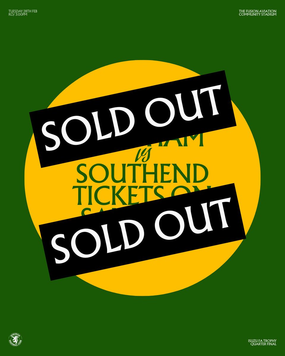 Horsham FC tweet media