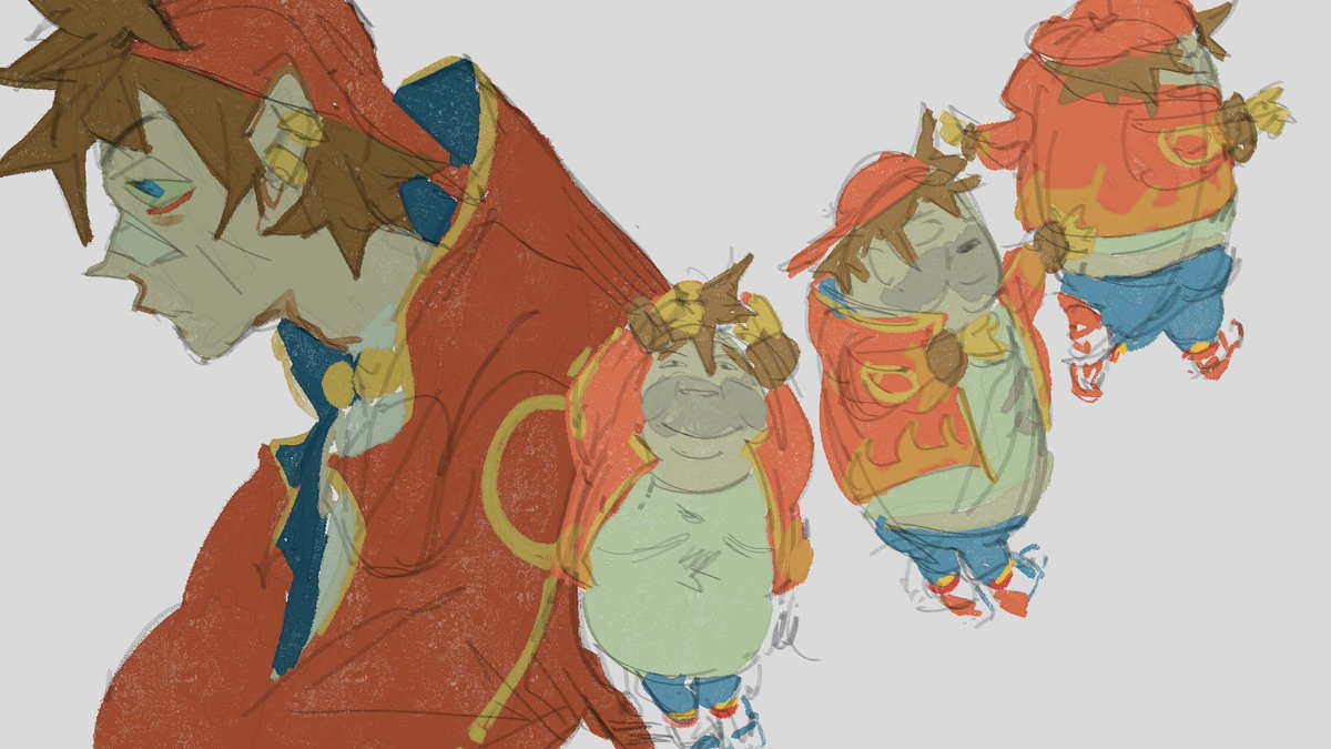 whatever. go my little fatlings #KenjiArt