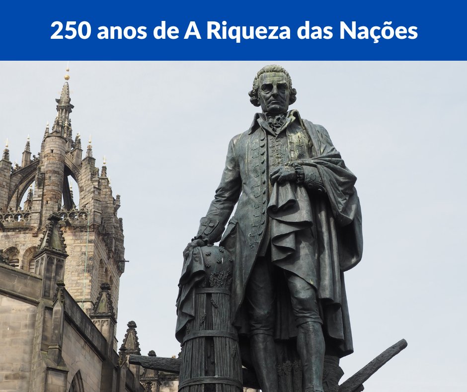 mack_liber's tweet photo. Em 1776, Adam Smith publicou A Riqueza das Nações, uma obra que transformou a forma como entendemos prosperidade, mercados e cooperação social.

👉 Leia o artigo completo através do link: https://t.co/Cf3s9PfTwX https://t.co/tJaAGPKLki