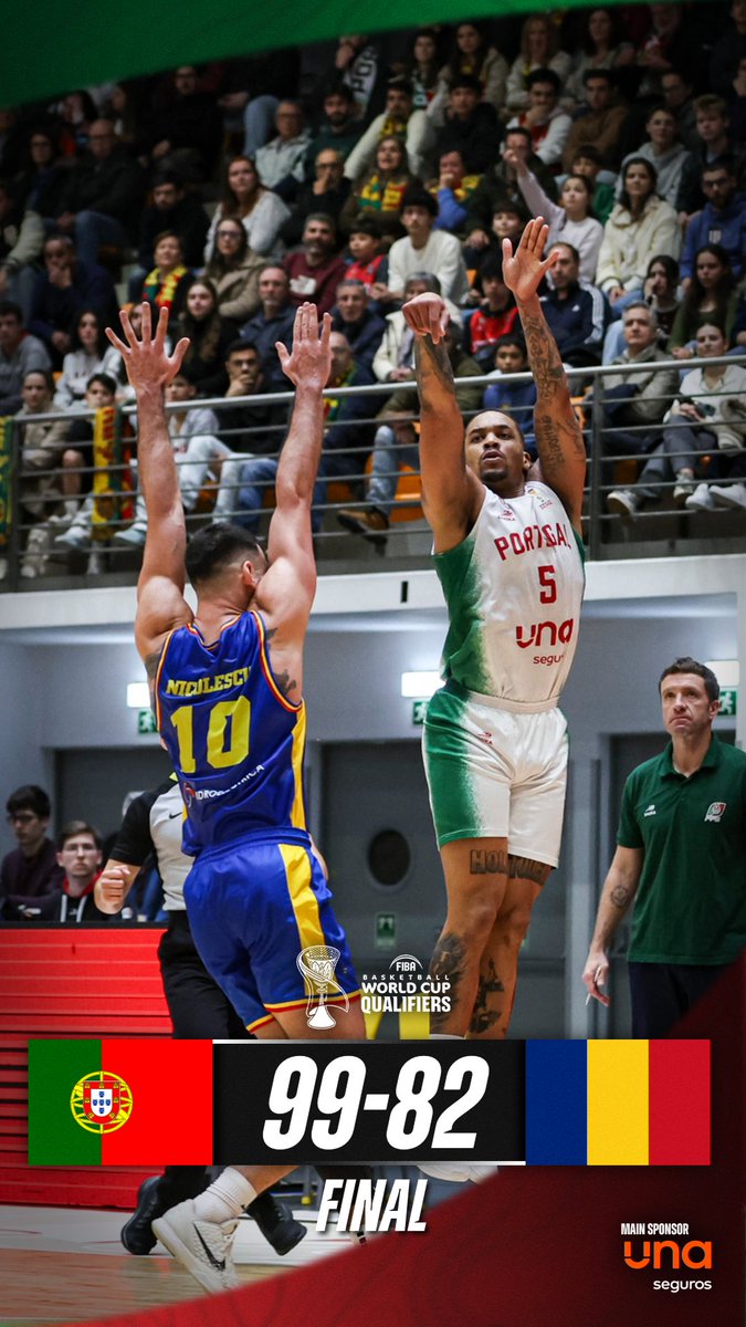 Cada vez mais perto do 𝗦𝗢𝗡𝗛𝗢 🥹🇵🇹

#SomosBasquetebol #OsLinces #FIBAWC #StepItUpPortugal