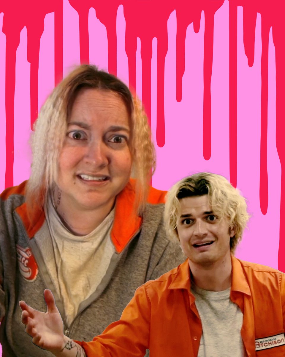 spooky_tuesday's tweet image. Can’t find the new #JoeKeery movie in a theater near you??? Good thing Spooky Tuesday has our own Teacake at home 🤪 // #ColdStorage (2026) podcast cosplay