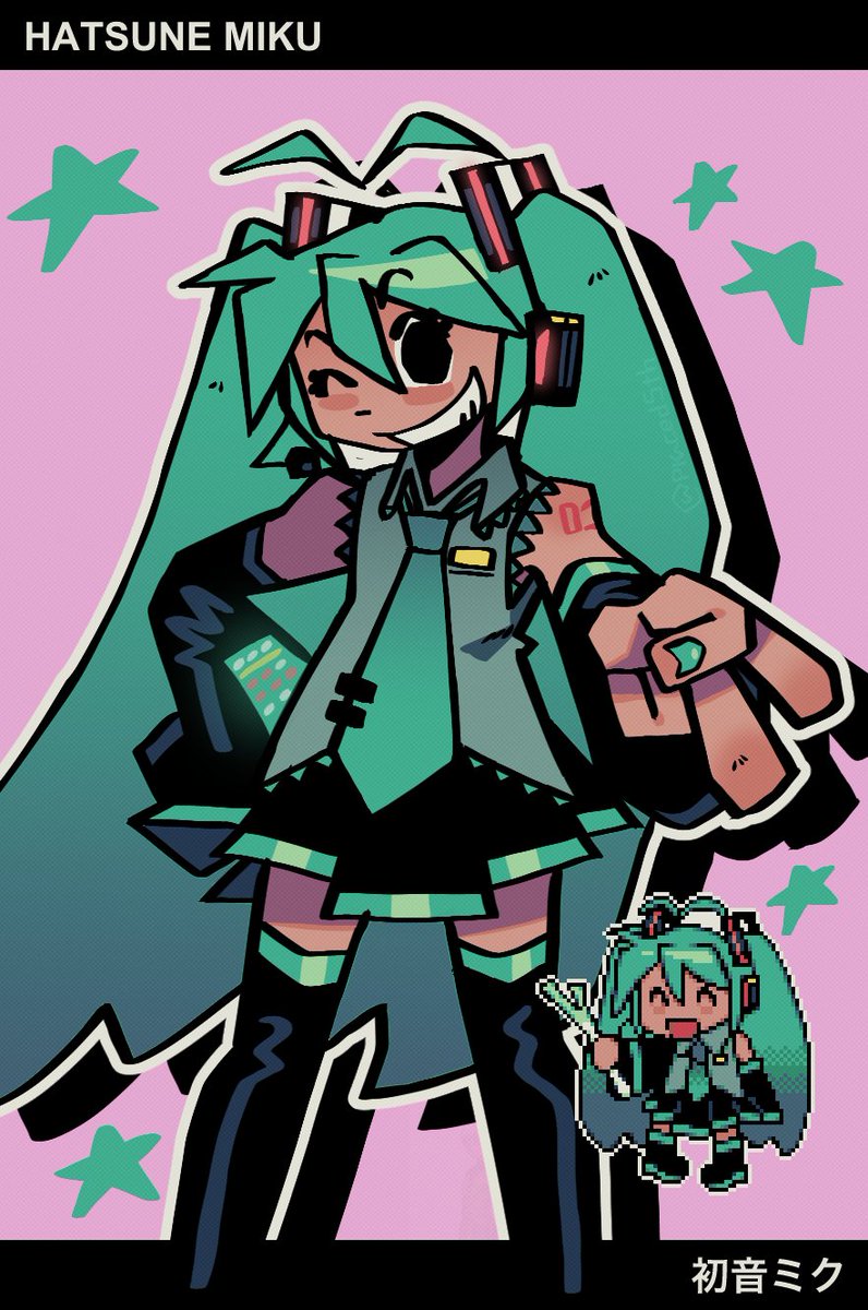 placed5th's tweet photo. HATSUNE MIKU! 🎤🎶
#hatsunemiku #shesmyfavorite https://t.co/CCwPDFrggb