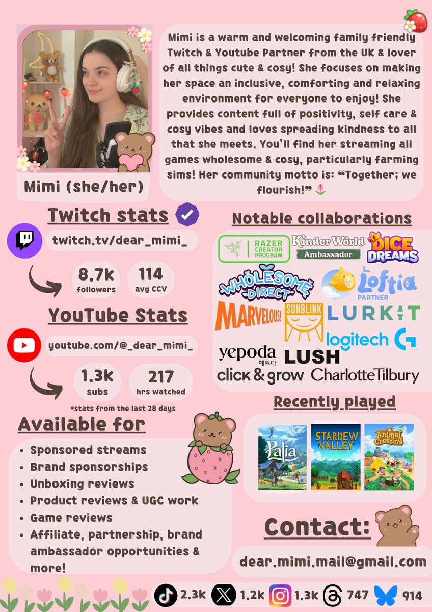 Mimi 🧸 Cosy Twitch & Youtube Partner tweet media
