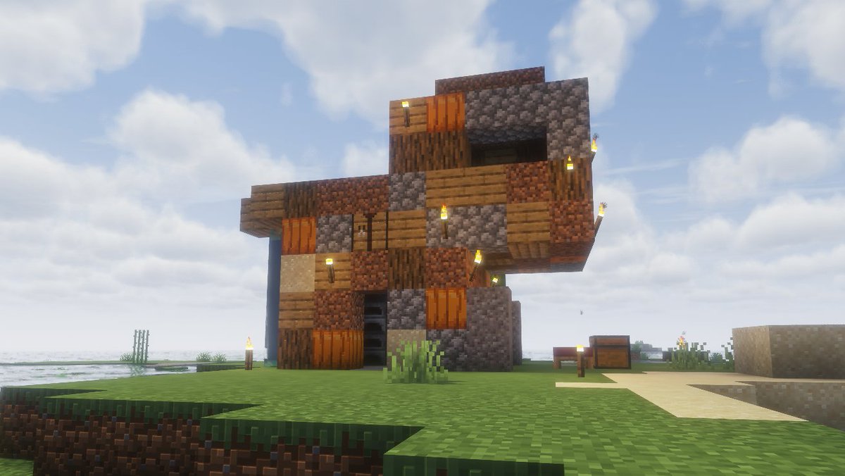 Del 1 al 10 ¿que tan horrible es esta casa en Minecraft?
Es para un video 🔥🐉Alguien me dijo que parece capibara.