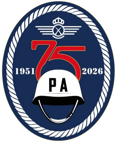 AVEAGETAFE's tweet photo. Hoy, miembros de #AVEABAG hemos asistido en el #CGA a los actos del 75º aniversario de la #PolicíaAérea.
Gracias por el trato recibido y, en especial, a la Agrupación del #ACARGetafe por la invitación.
@EjercitoAire #PA @Ala35_ea #HVEAE #BaseAereaGetafe #LegionariosAire https://t.co/mEkRR4OFVc