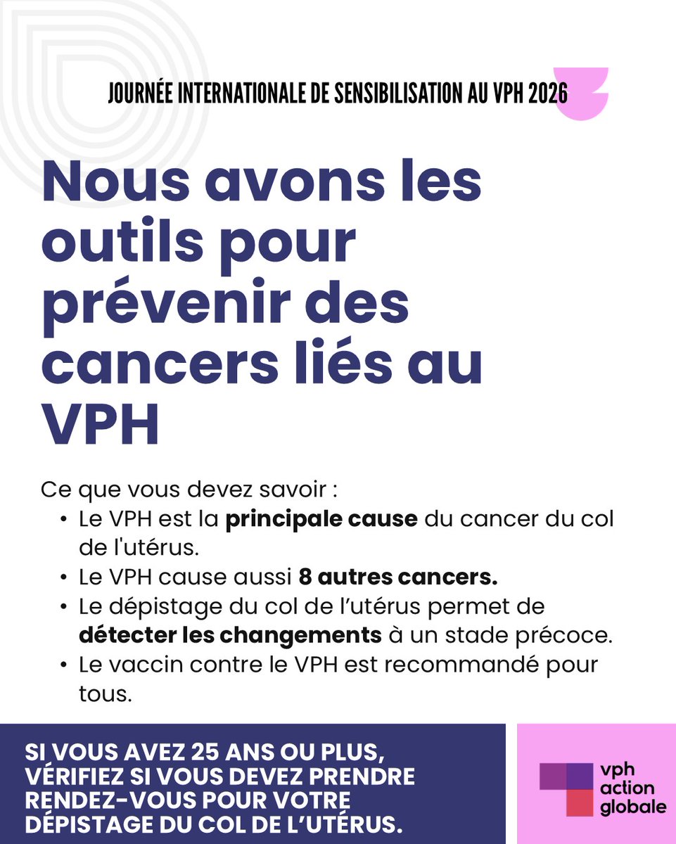 VPH Action Globale tweet media