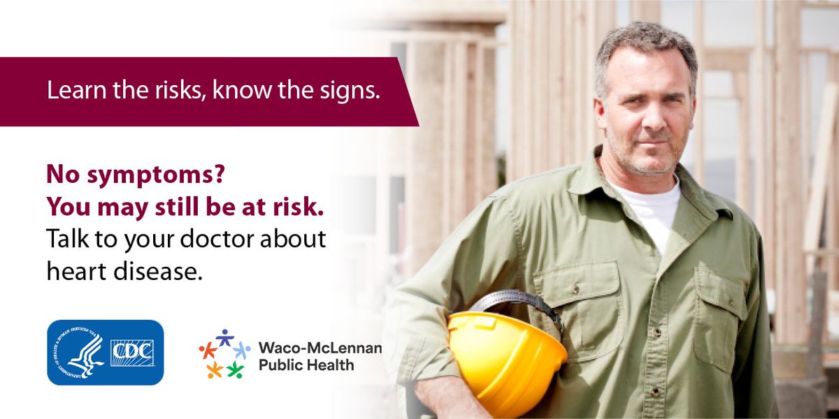 wacohealthdept's tweet image. Almost 50% of Americans have at least 1 of 3 key risk factors for #HeartDisease: high #BloodPressure, high #cholesterol, or smoking. You can control these risk factors—learn how. bit.ly/4qOUwZ6