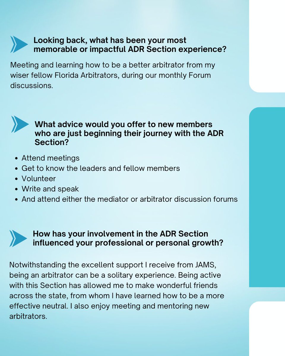 Alternative Dispute Resolution Section tweet media