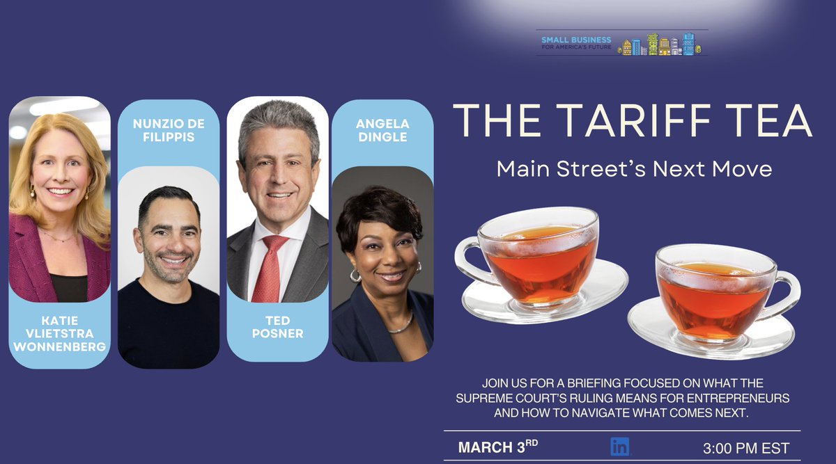 Small Business for America’s Future tweet media