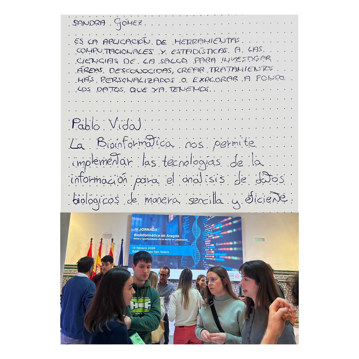 Bioinformática USJ tweet media