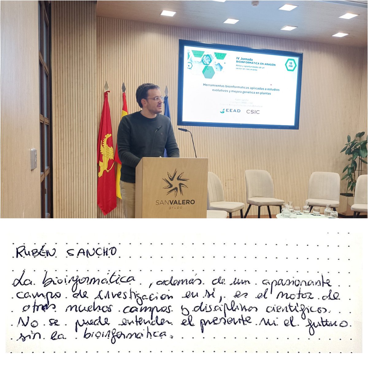 Bioinformática USJ tweet media