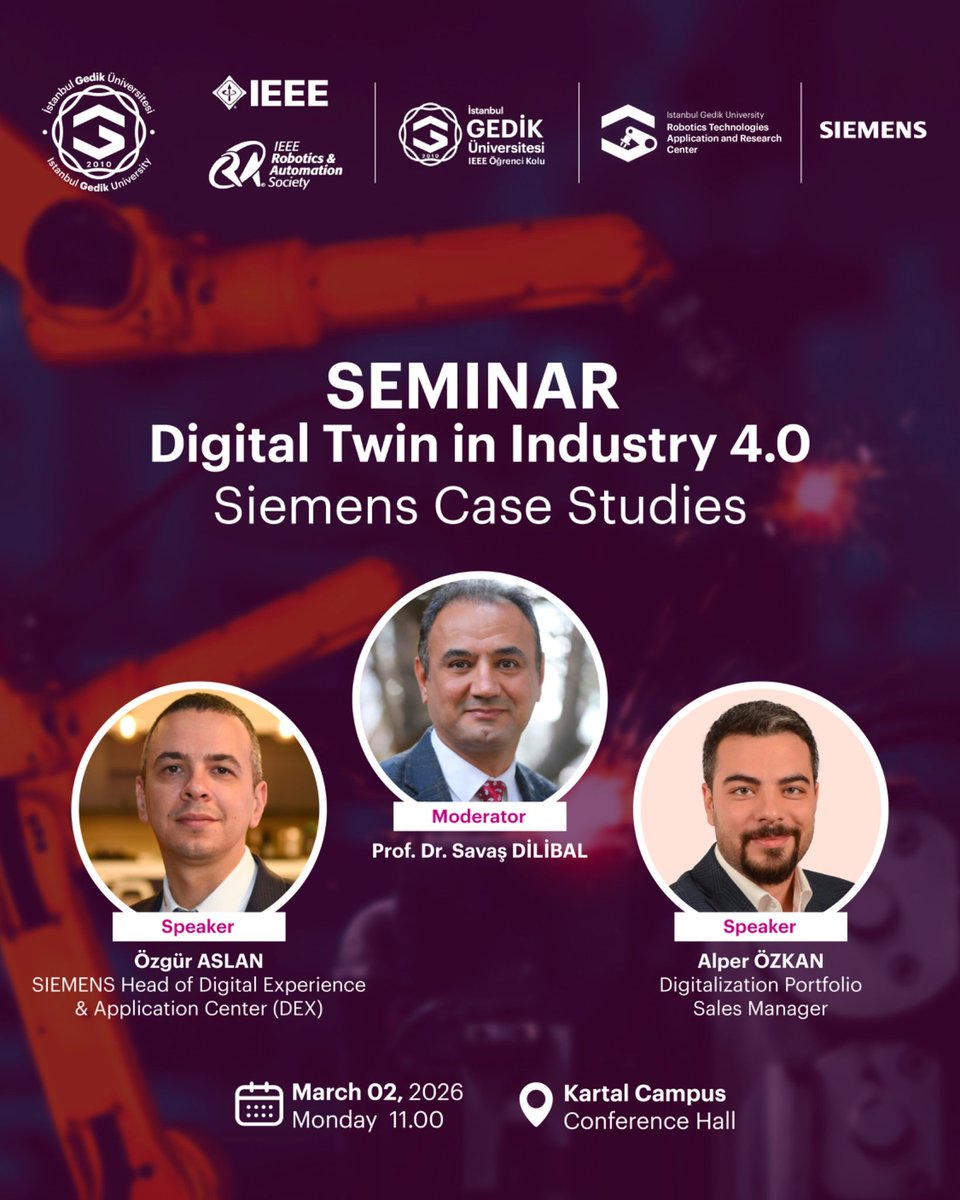 dilibal1's tweet photo. IEEE RAS Seminar https://t.co/YeRNnnuTv8