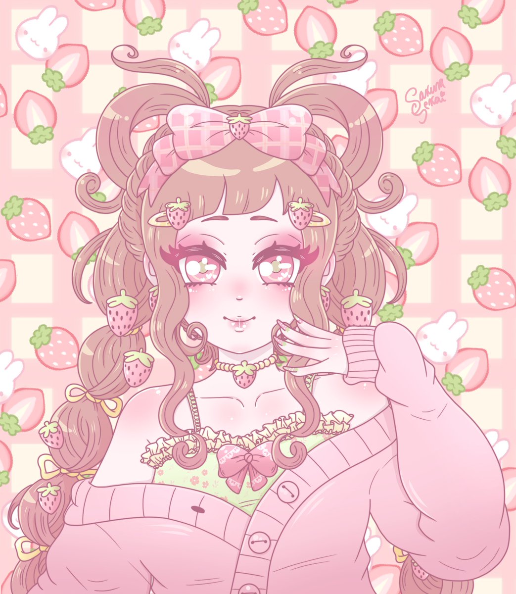 GeniOnigiri's tweet photo. 𝒔𝒕𝒓𝒂𝒘𝒃𝒆𝒓𝒓𝒚🍓

#illustration #drawing https://t.co/eNRsVVmO8X