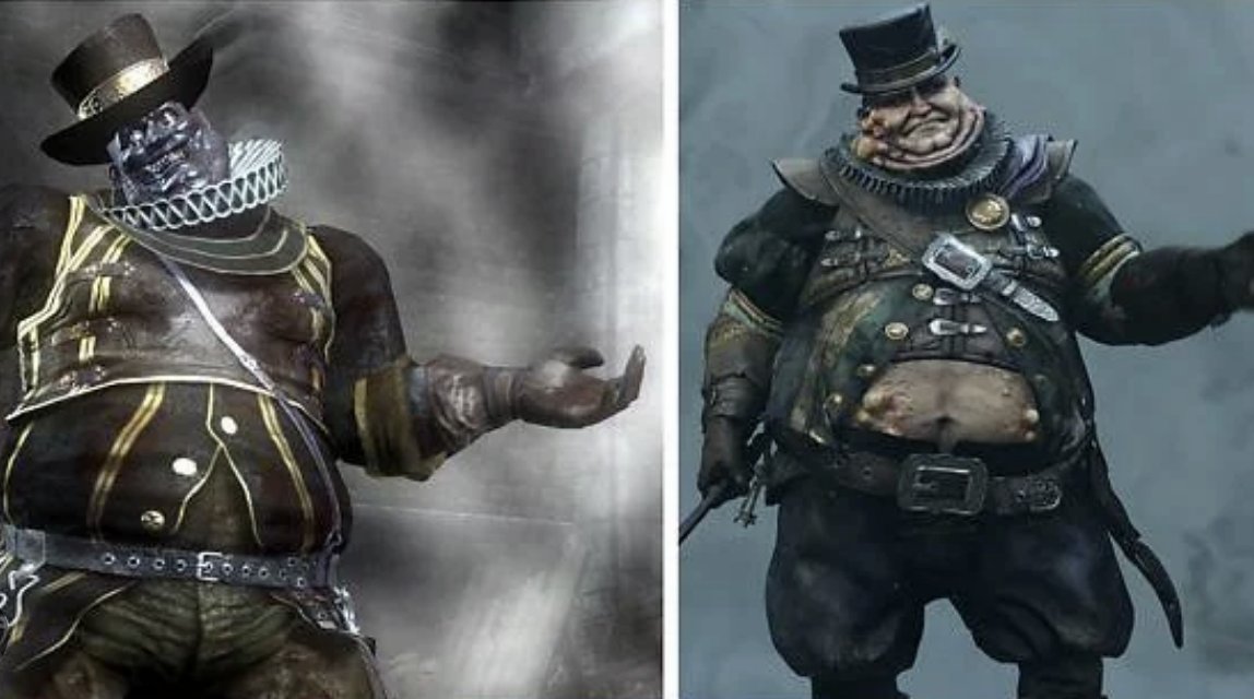 imoutoCompAlex's tweet photo. @AtticMichael @AsherRose04 @Wario64 Everyone always showcases the environments to make their case for Bluepoint, but I absolutely hated the enemy redesigns. The Fat official was by far the worst and just incredibly upsetting to me. https://t.co/TLOXUCGu8l