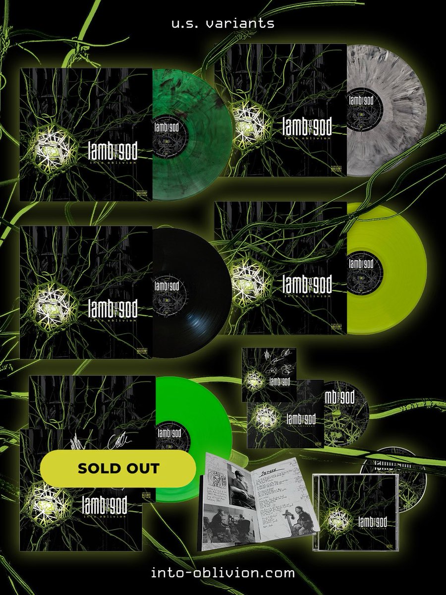 Our 10th studio album Into Oblivion drops March 13 | Pre-order