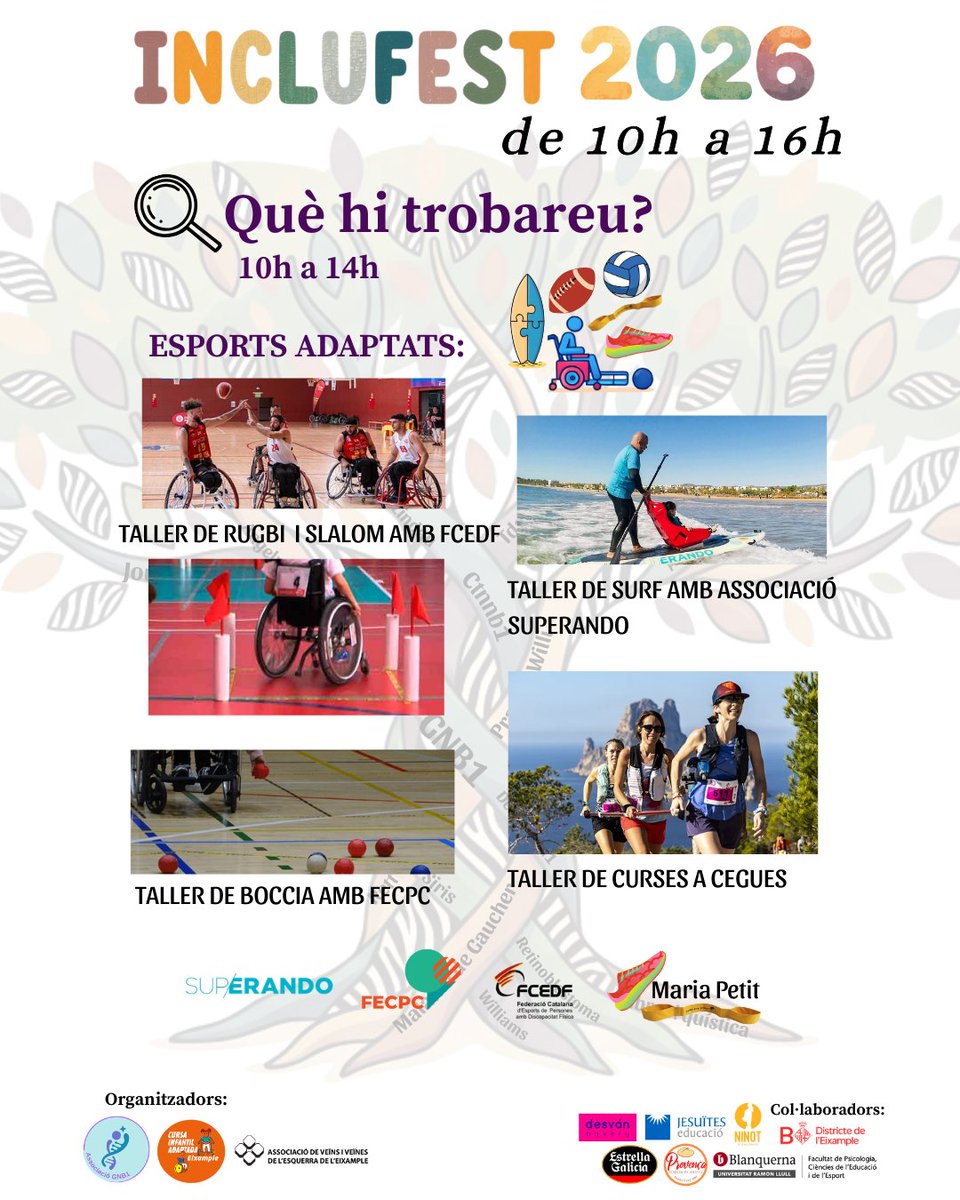 Curses infantil Adaptada Eixample tweet media