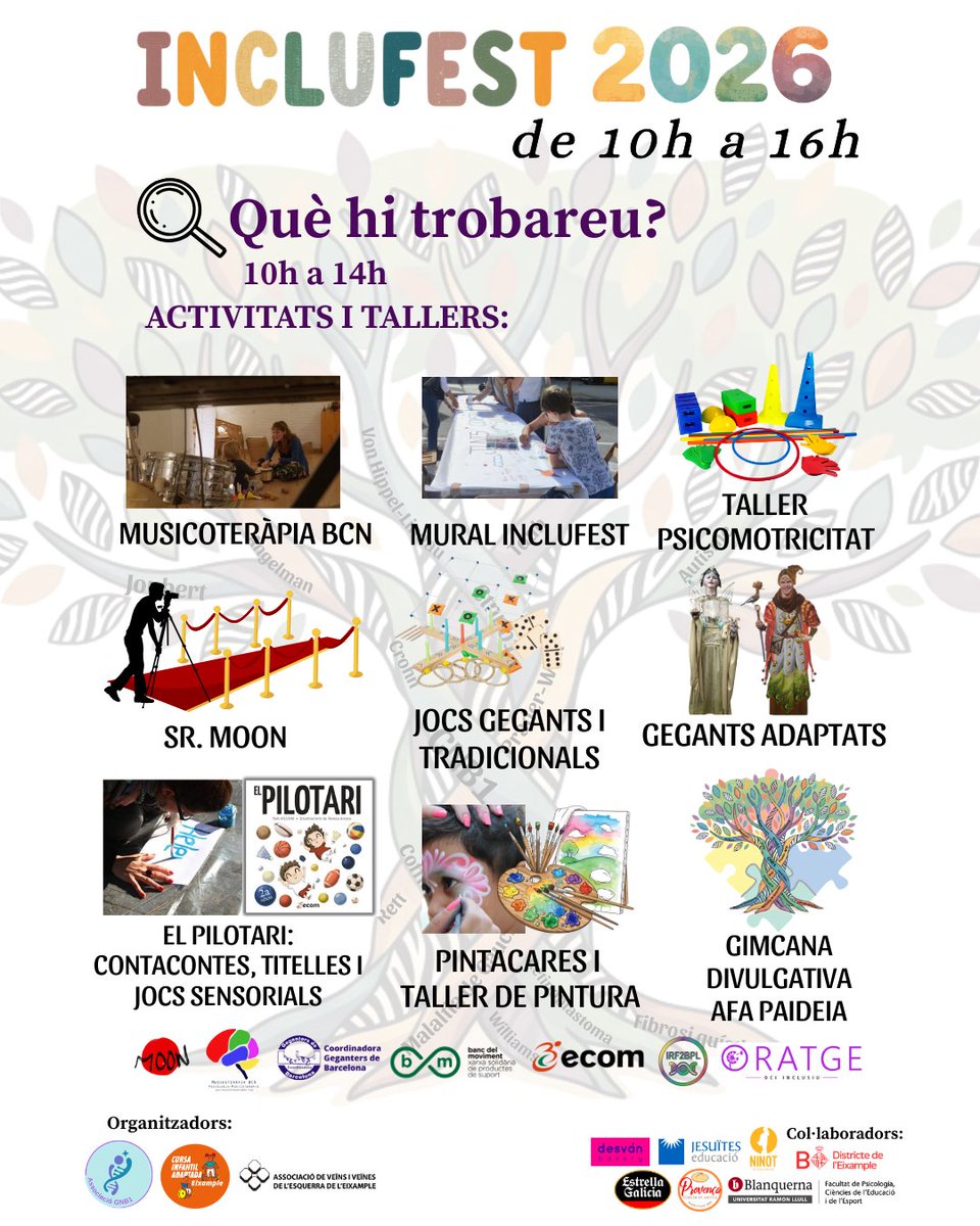 Curses infantil Adaptada Eixample tweet media