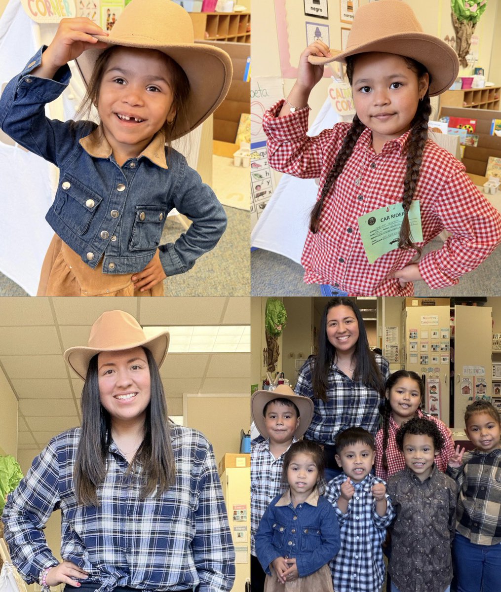 KarinaNavejarF's tweet photo. Go Texan Day 🤠👢🌵@Aliefsneed  #GoTexanDay #prek https://t.co/0z5V8ILHV2