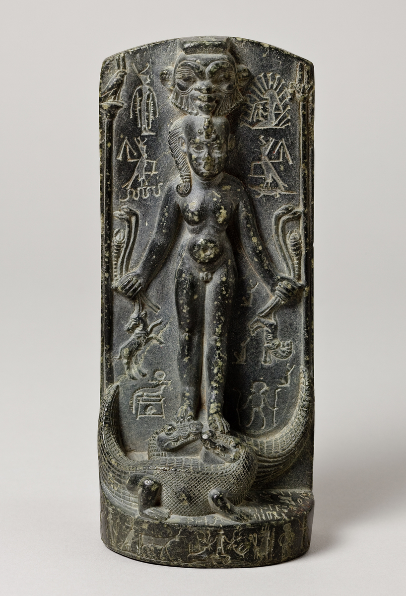 Water can also have healing properties - specifically against snake and scorpion bites. These were of considerable concern in Egypt and there were ideas about how to defend against them since avoiding any encounter with such animals was difficult. Examples such as this stela