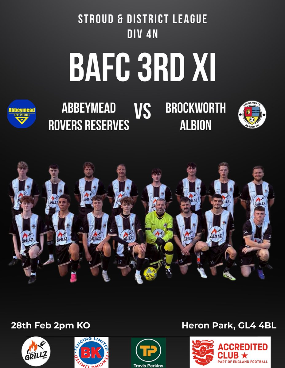 Weekend Fixtures:

1st XI: Away to <a href="/DursleyTownAFC/">Dursley Town AFC ❤️🖤</a> 

2nd XI: Home to <a href="/CamBulldogsFC/">Cam Bulldogs</a> 

3rd XI: Away to <a href="/abbeymeadrovers/">Abbeymead Rovers FC</a> 

🦡⚫️⚪️