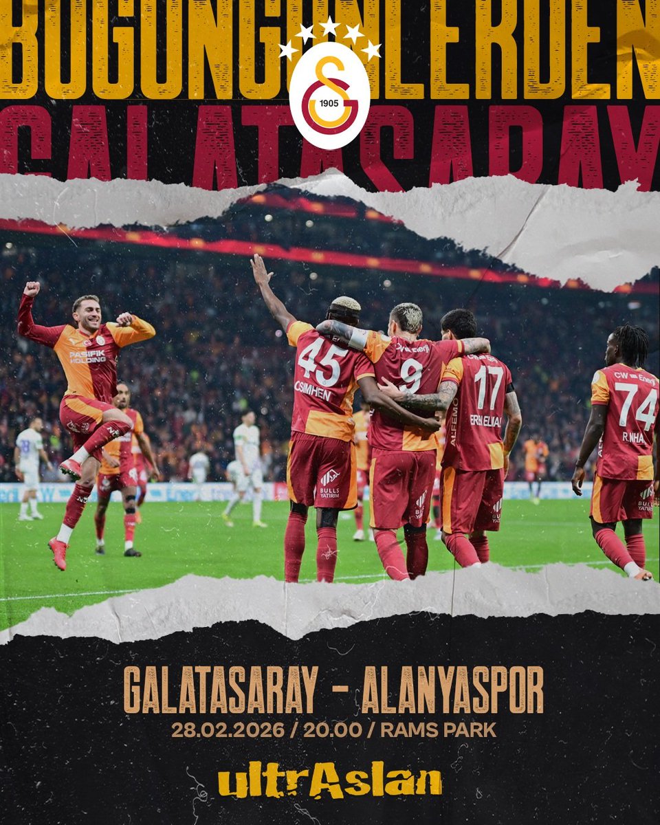 #BugünGünlerdenGALATASARAY

#ultrAslan