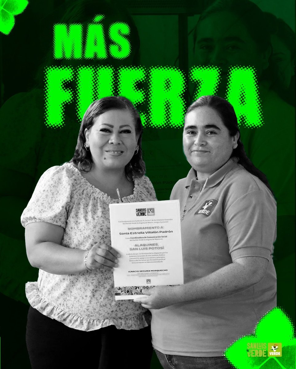 Partido Verde Ecologista De México SLP tweet media