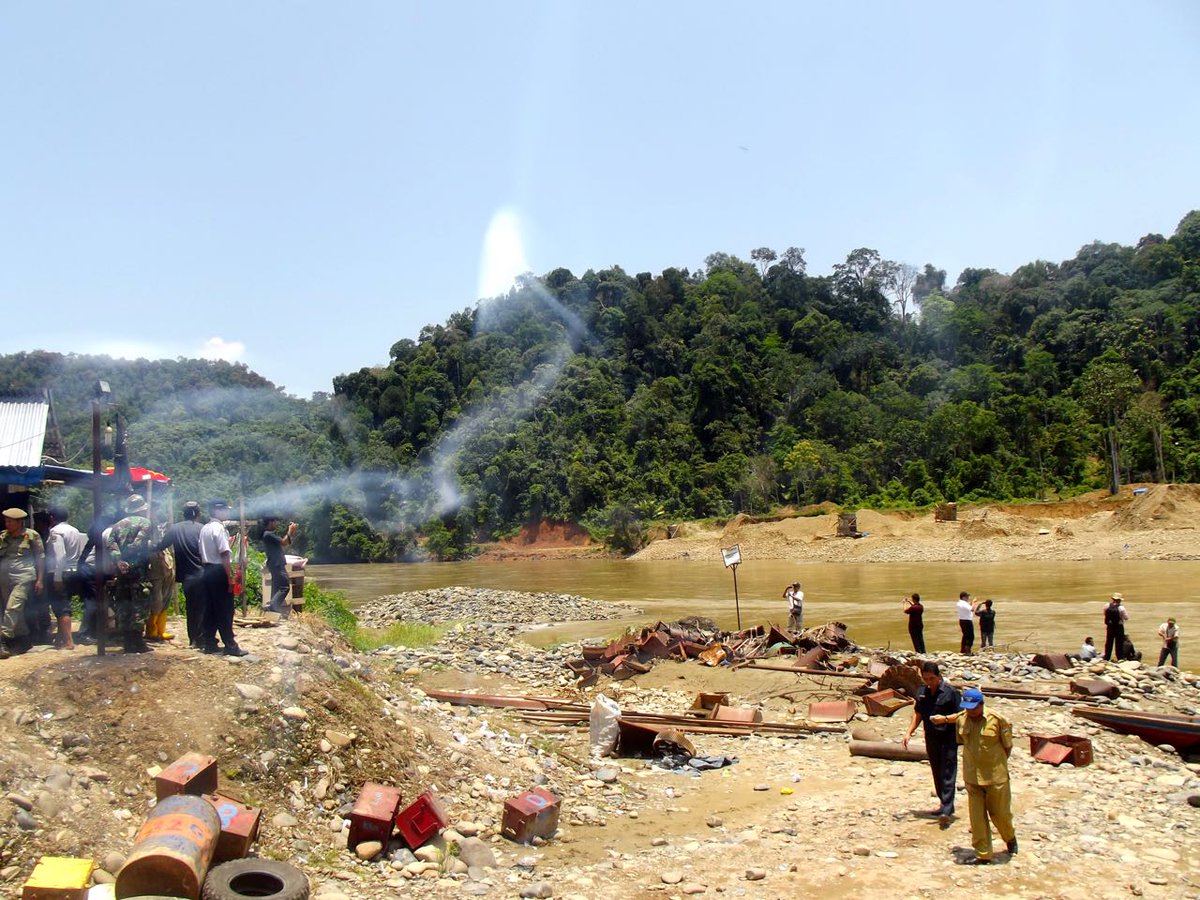 MongabayID's tweet photo. Sumatera Barat kehilangan tutupan hutan seluas 40 lapangan sepak bola setiap harinya akibat perambahan dan aktivitas ilegal yang mengancam keseimbangan ekosistem serta meningkatkan risiko bencana ekologis di wilayah tersebut. 

https://t.co/c1inm9rgWf https://t.co/7eBbWbtUFQ