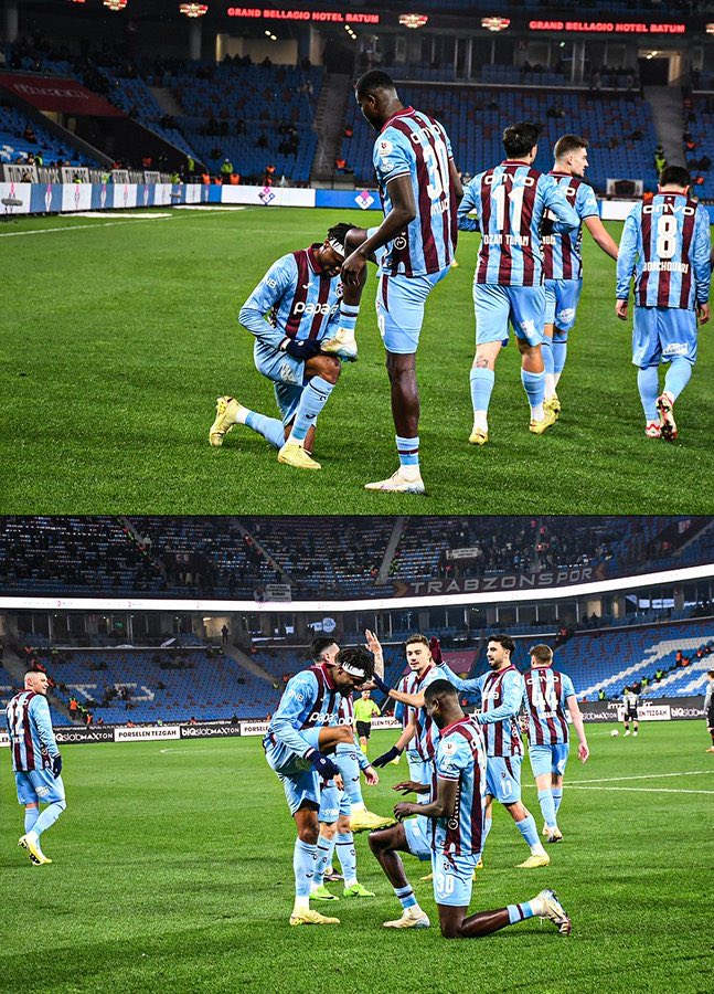 A brace for Chibuike Nwaiwu, and a goal from Paul Onuachu!

Paul Onuachu with yet another goal!! His 7th Consecutive goal &amp; 18th overall in the Turkish League

At Trabzonspor vs Karagümrük game

Correct Igbo boys. 
.
Wolves should beat or draw Aston Villa for Man U fans #WOLAVL