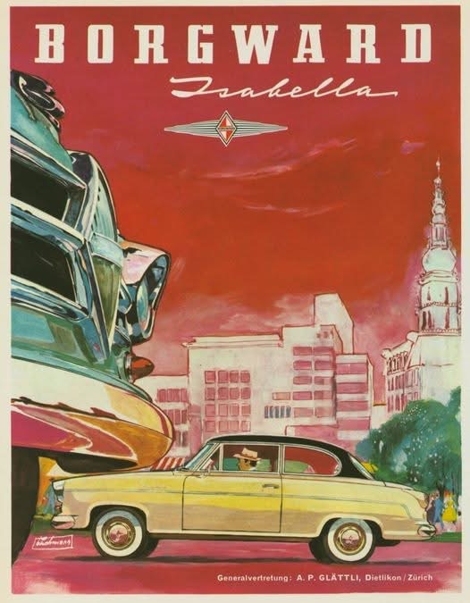 gezgintrk's tweet image. #Borgward #BorgwardIsabella #ClassicCar #VintageCar #RetroStyle #1950s #Oldtimer #AutomotiveArt #ClassicElegance #CarLovers #advertising #oldadvertising #marketing #advertisingart #advertisingdesign