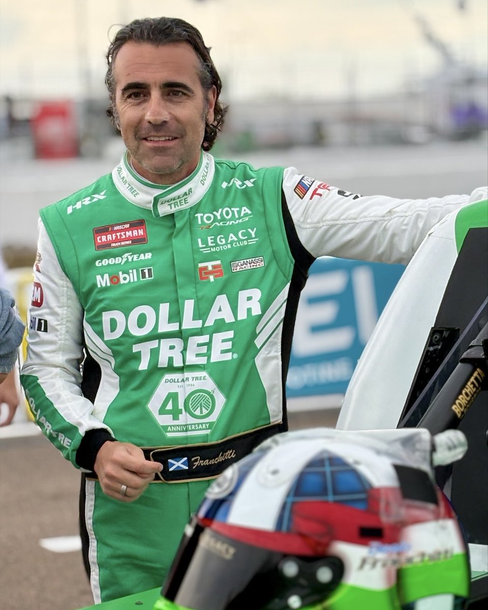 He’s ready to roll! 

Welcome back to the NASCAR CRAFTSMAN Truck Series, <a href="/dariofranchitti/">Dario Franchitti</a>!