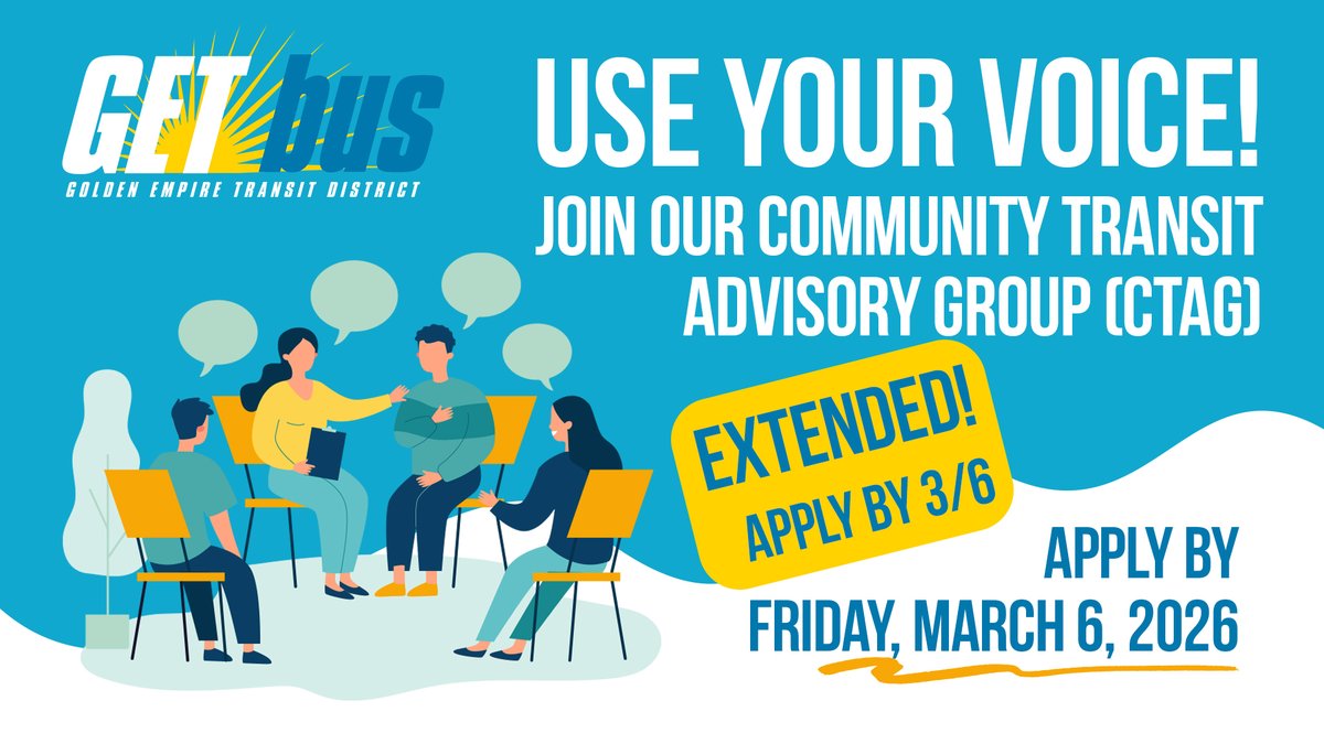 Golden Empire Transit District (GET Bus) tweet media
