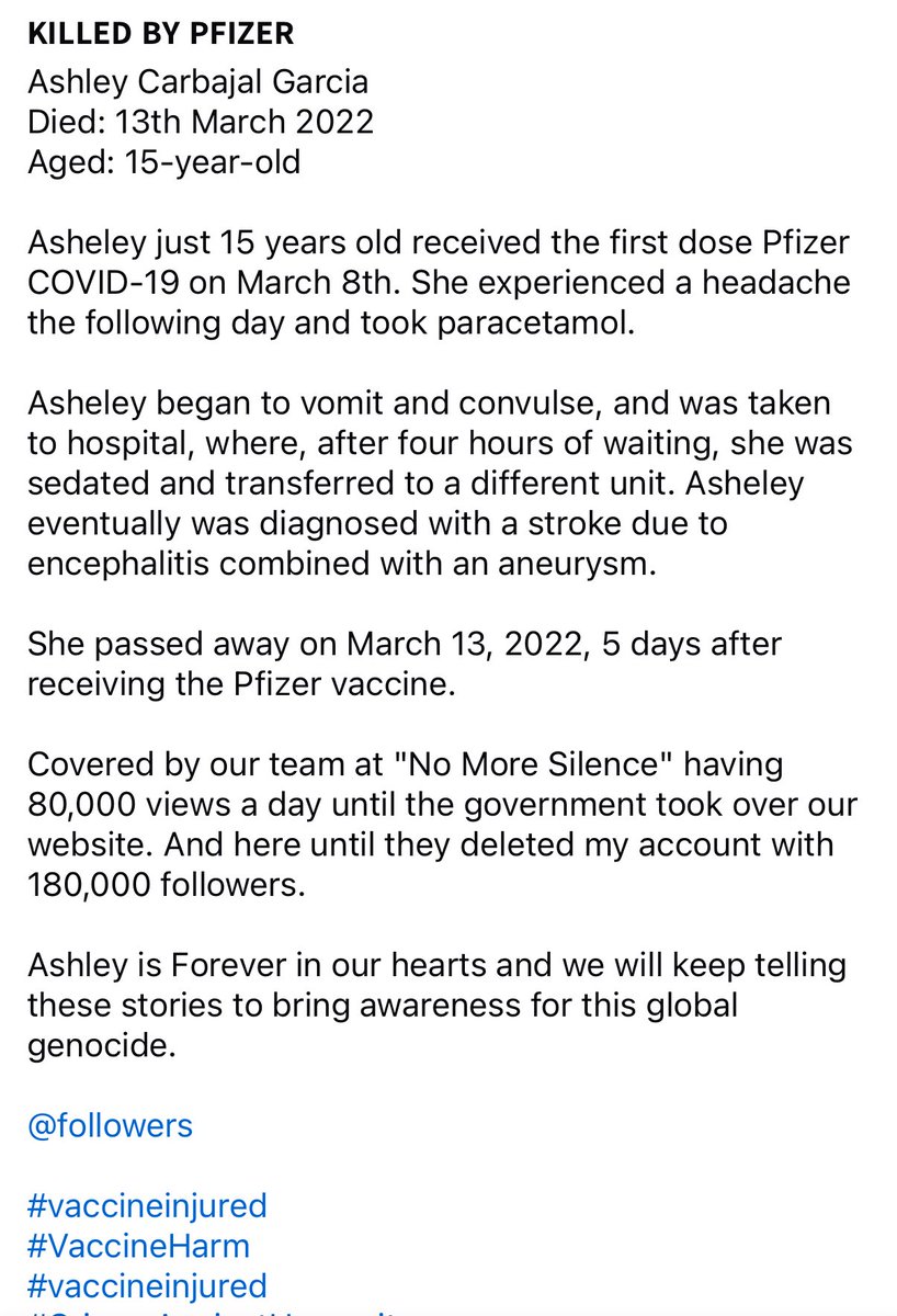 CartlandDavid's tweet image. Scumbag vax cultists look her in the eyes and never forget that feeling that it gives you #murder #genocide