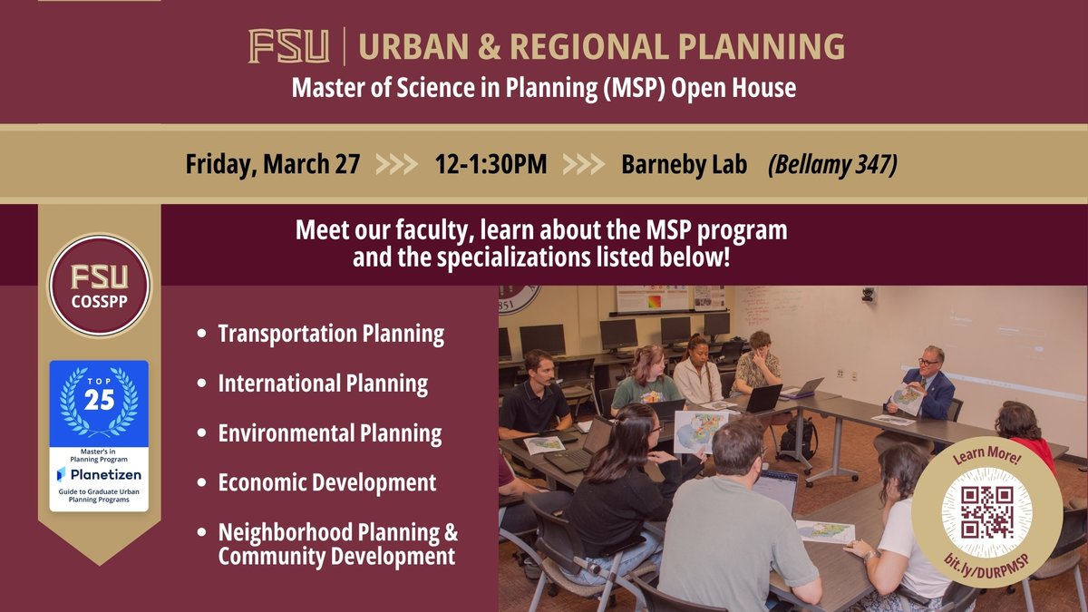 FSU College of Social Sciences and Public Policy tweet media