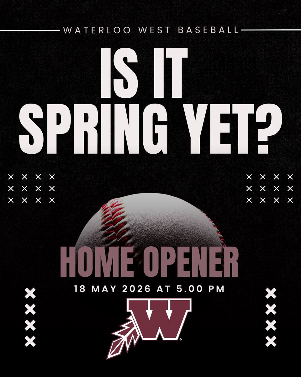 Waterloo West Baseball tweet media